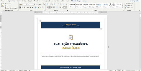 Avaliação Pedagógica Estratégica