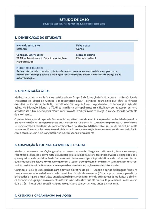 Estudo de Caso — TDAH (pág. 1)